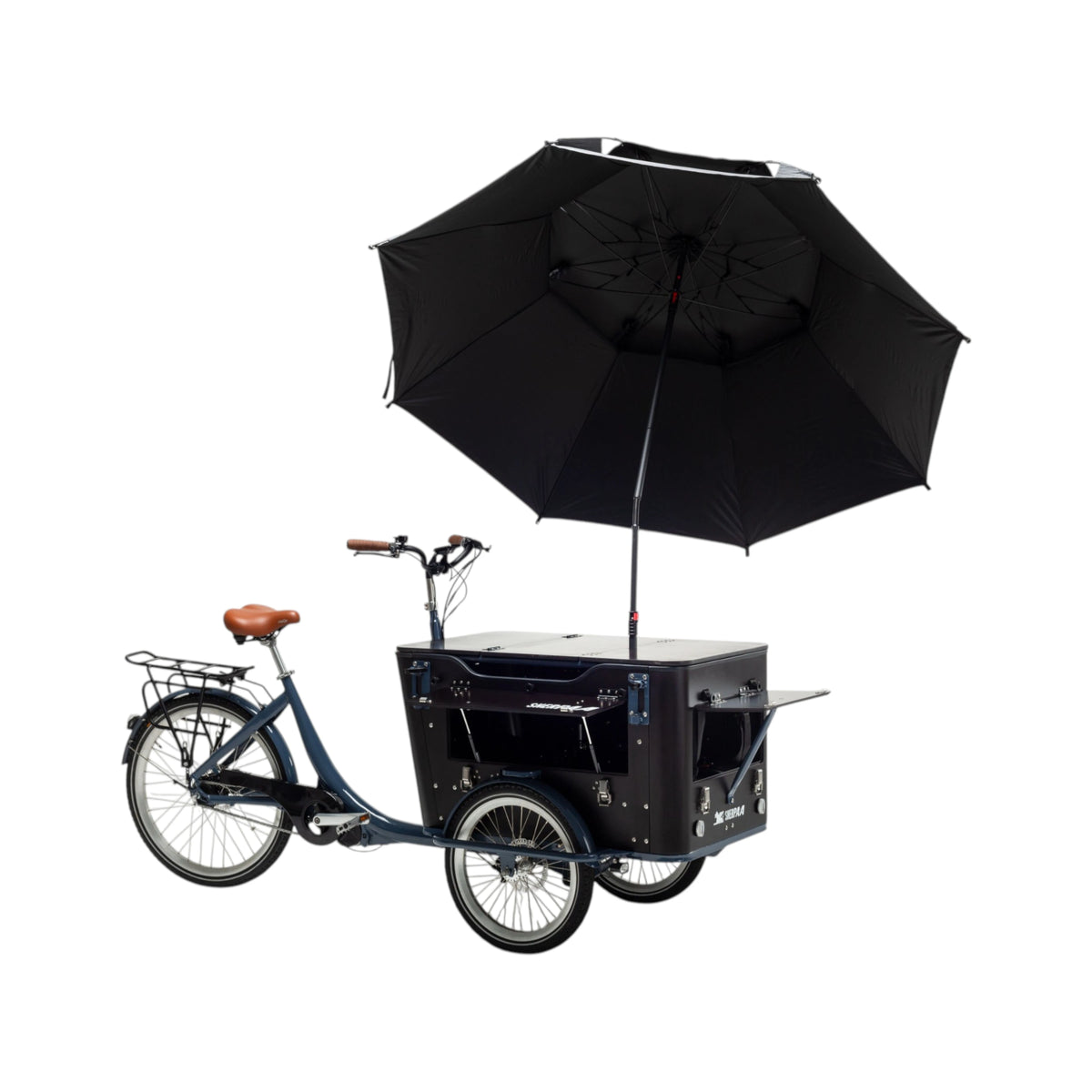 Sherpaa Cargo Elektrische Bakfiets – Zwart - AE-trading