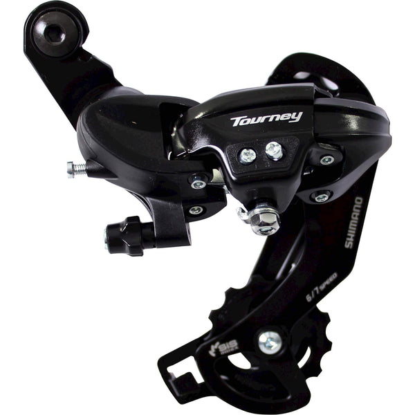 Shimano achter derailleur Tourney TY300 z/haak - AE-trading