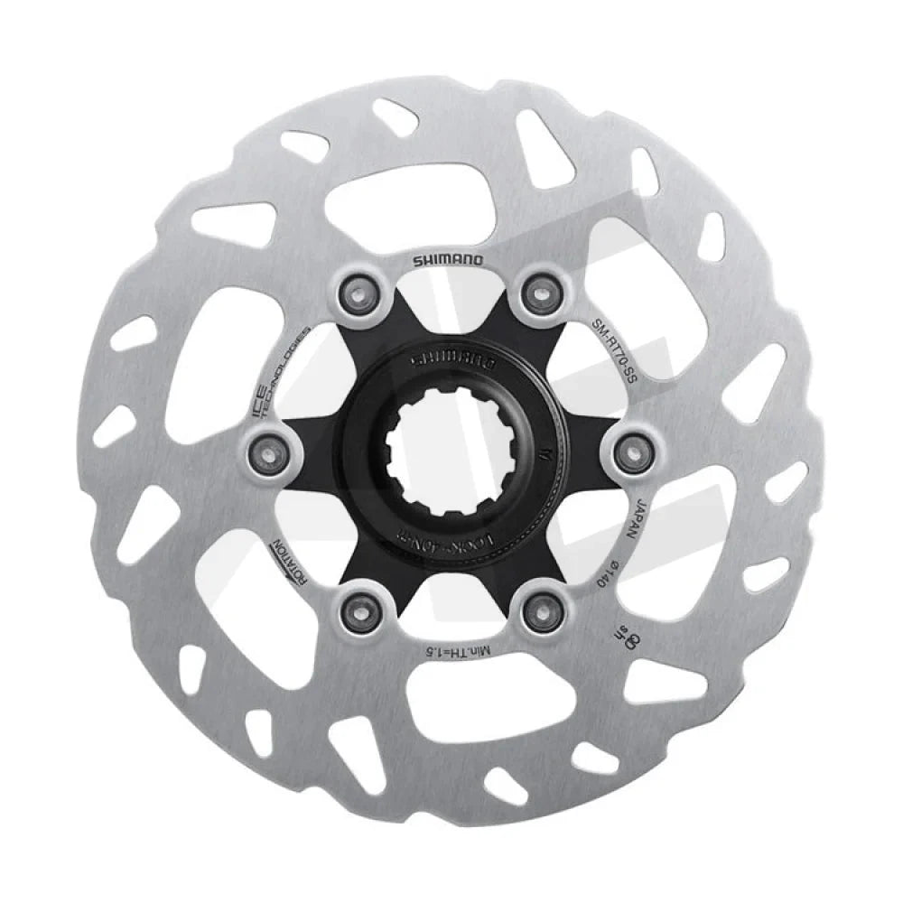 Shimano remschijf 140mm SM-RT70 Ice-Tech centerlock - AE-trading