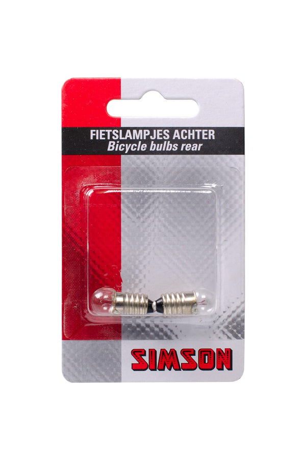 Simson lampje achterlicht 6 volt / 0,6 watt (2) - AE-trading