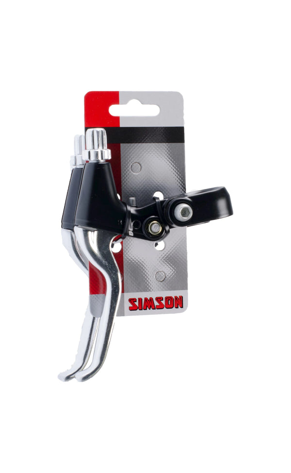 Simson remgreep set kort alu zwart - AE-trading