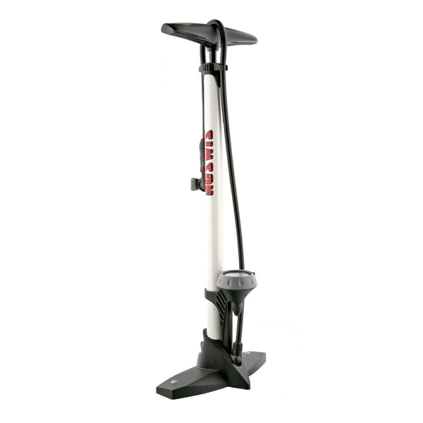 Simson vloerpomp hogedruk Pro met manometer - AE-trading