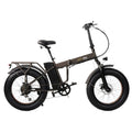 Skyjet Nitro Pro - Elektrische Vouwfiets - Bruin - 20x4 inch - Accu 36V (10Ah) - 250W Motor - Shimano 6 Versnellingen - AE-trading