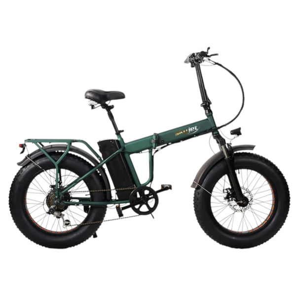 Skyjet Nitro Pro - Elektrische Vouwfiets - Groen - 20x4 inch - Accu 36V (10Ah) - 250W Motor - Shimano 6 Versnellingen - AE-trading