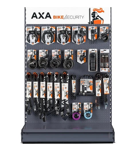 Axa gondola slot, met een combi van sloten. 100x120 cm, Vraag onze vertegenwoordigers voor plaatsing en acties. Prijs op basis van 1 artikel per haak (Genoemde prijs betreft alleen de producten en is exclusief stellingmateriaal en toebehoren) - AE-trading