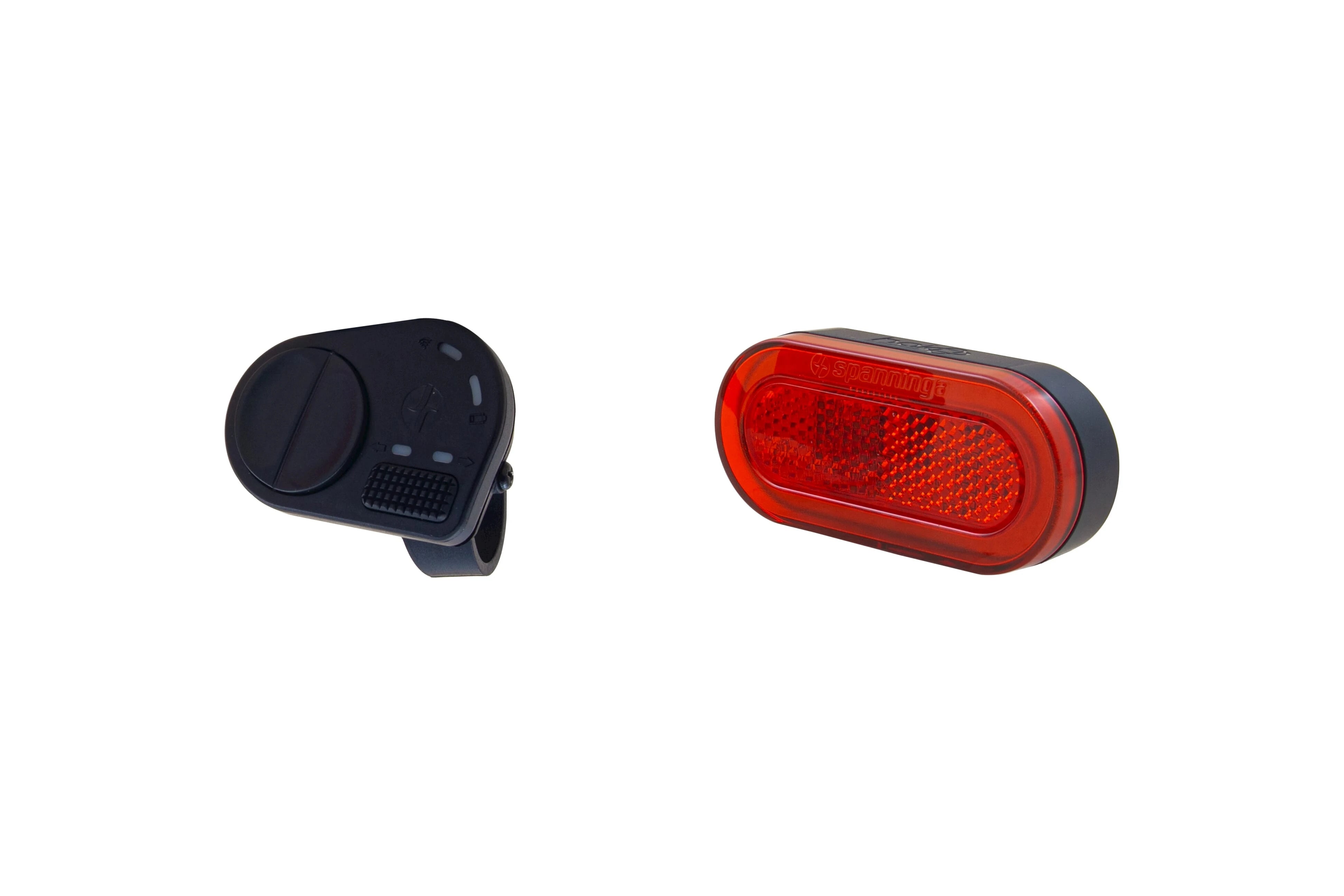 Spanninga achterlicht Halo XEIw E-bike 6-48v 50 mm + SW009 - AE-trading
