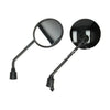 Spiegelset Aplus Look A Like Lx/Toscana/Fiddle Glans Zwart - AE-trading