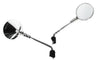 Spiegelset Aplus Passend Op Vespa Primavera / Gts (M8) Chroom (Lang) - AE-trading
