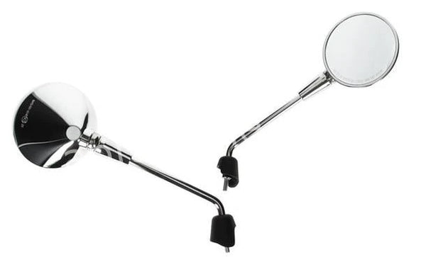 Spiegelset Aplus Passend Op Vespa Primavera / Gts (M8) Chroom (Lang) - AE-trading