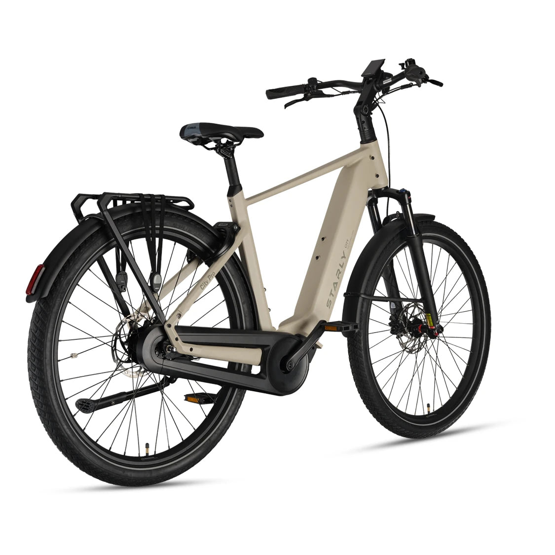 Starly City Pro Diamant met Kettingkast – Mountain Grey - 55 cm - AE-trading