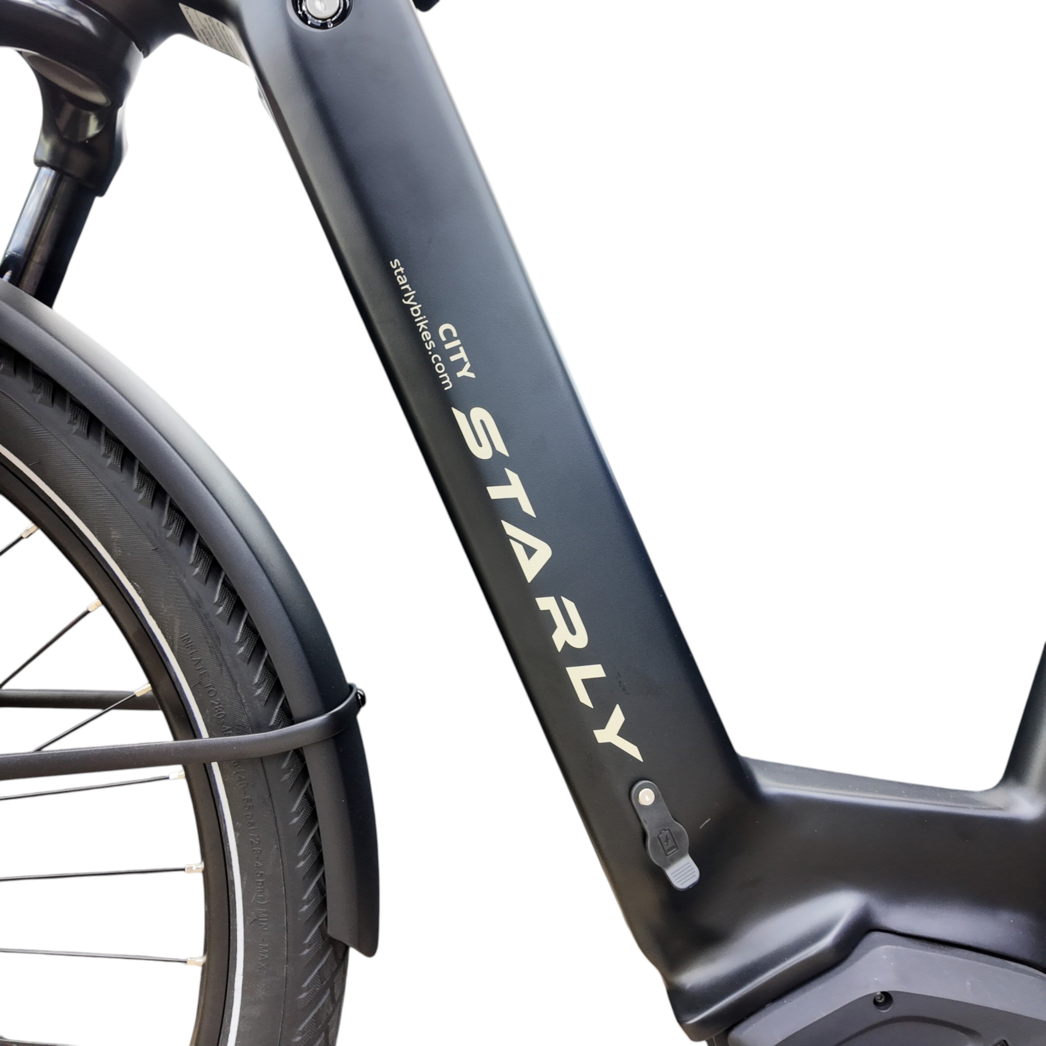 Starly City Pro Wave Gates Elektrische Fiets - Lava Black - 55cm - AE-trading