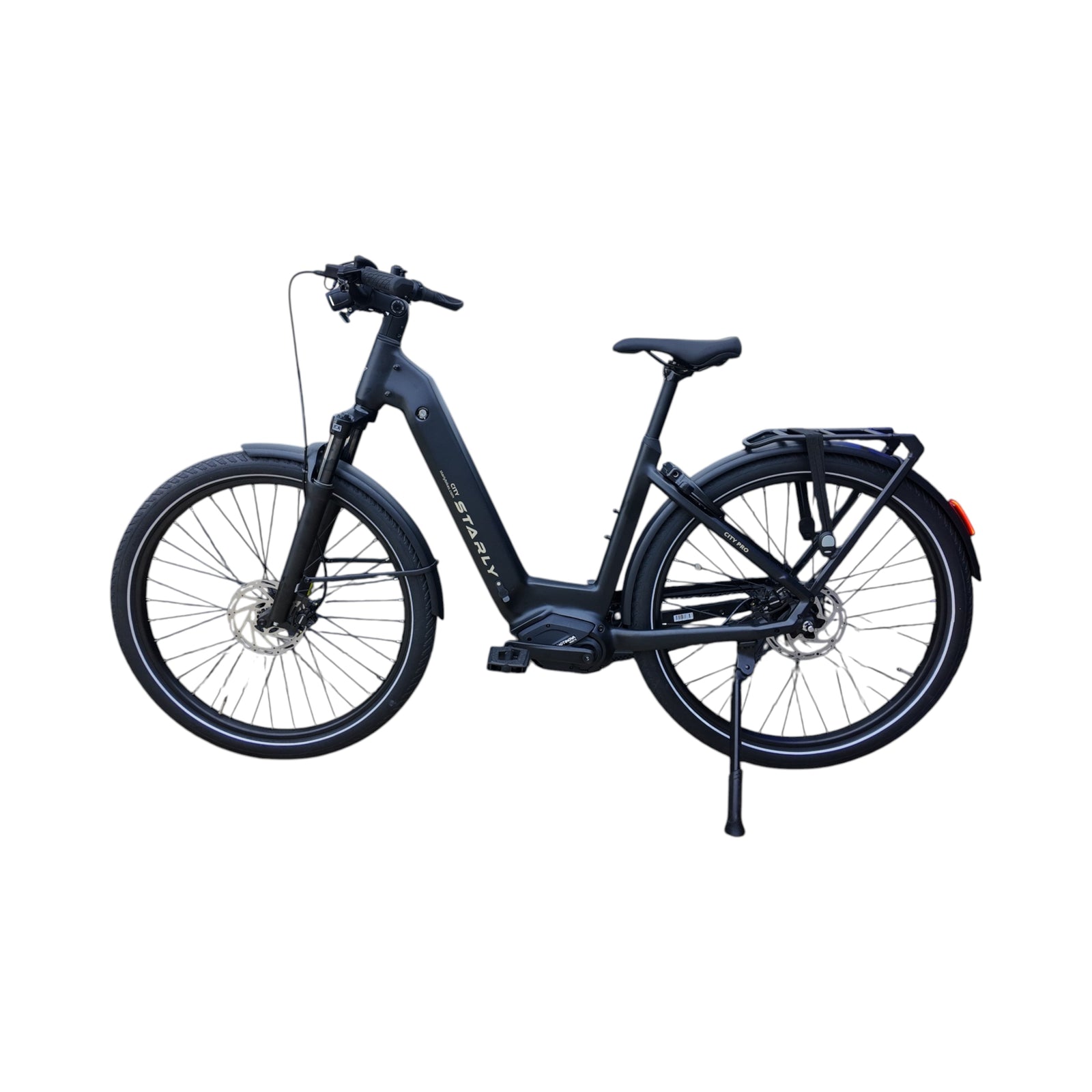 Starly City Pro Wave Gates Elektrische Fiets - Lava Black - 55cm - AE-trading