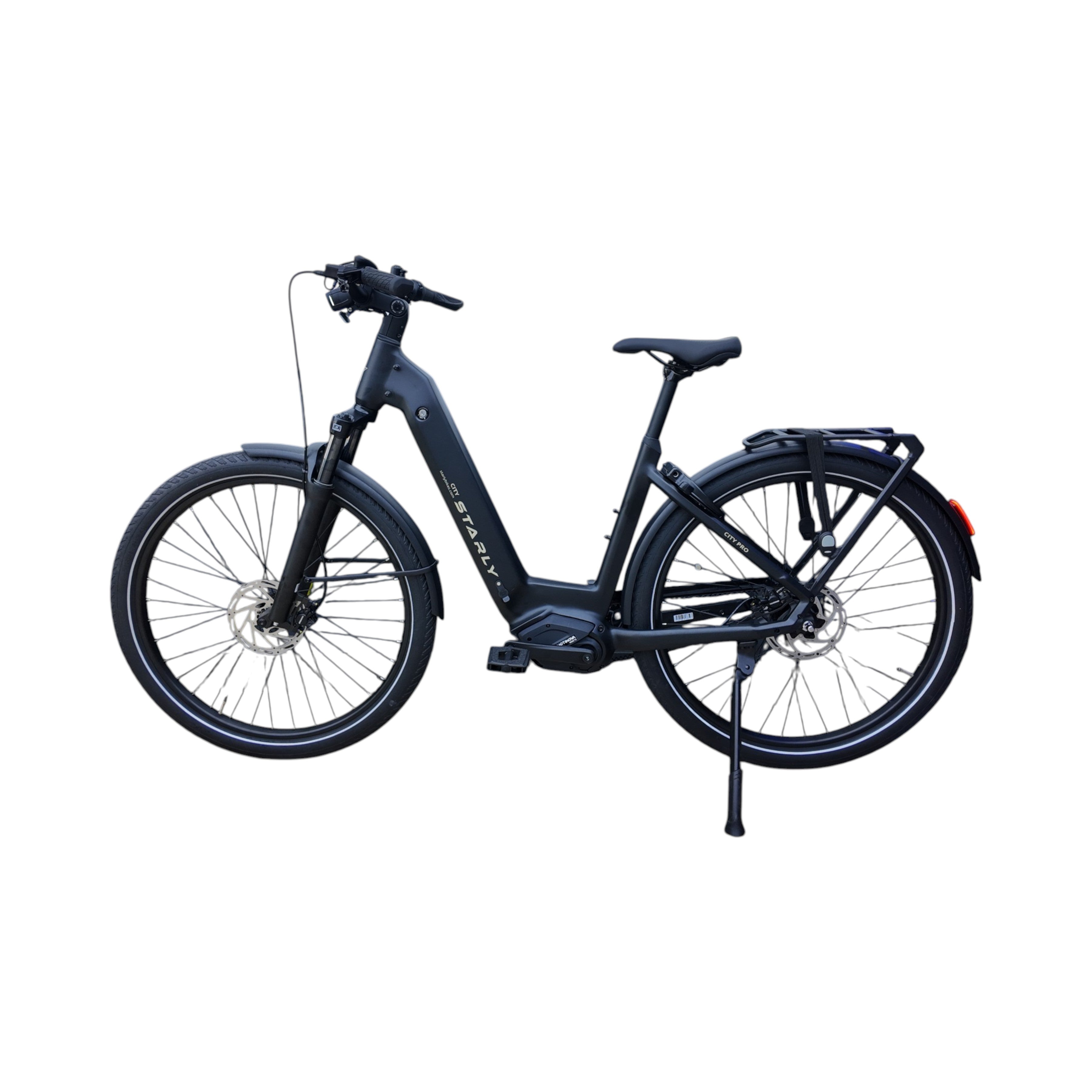 Starly City Pro Wave Gates Elektrische Fiets - Lava Black - 55cm - AE-trading