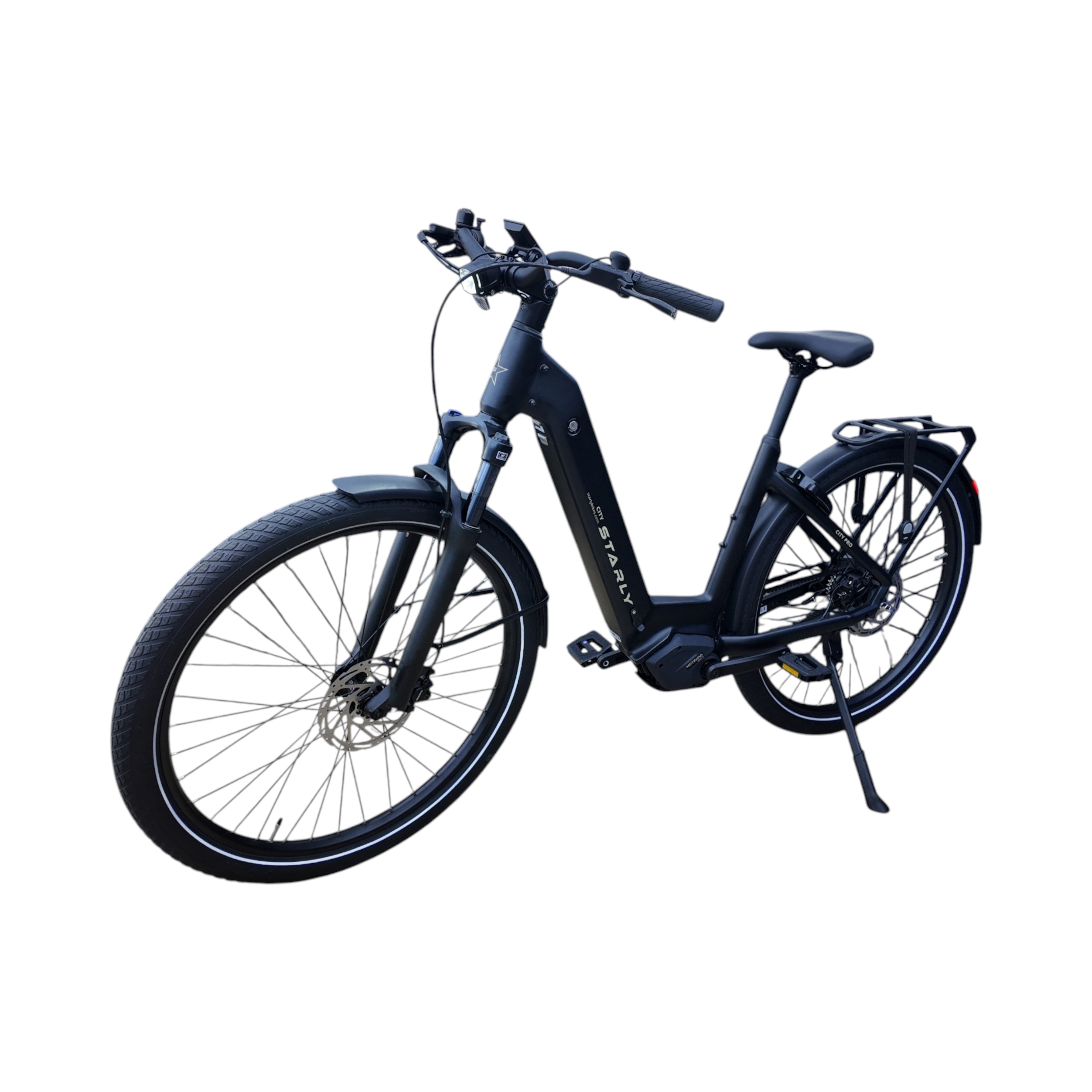 Starly City Pro Wave Gates Elektrische Fiets - Lava Black - 55cm - AE-trading