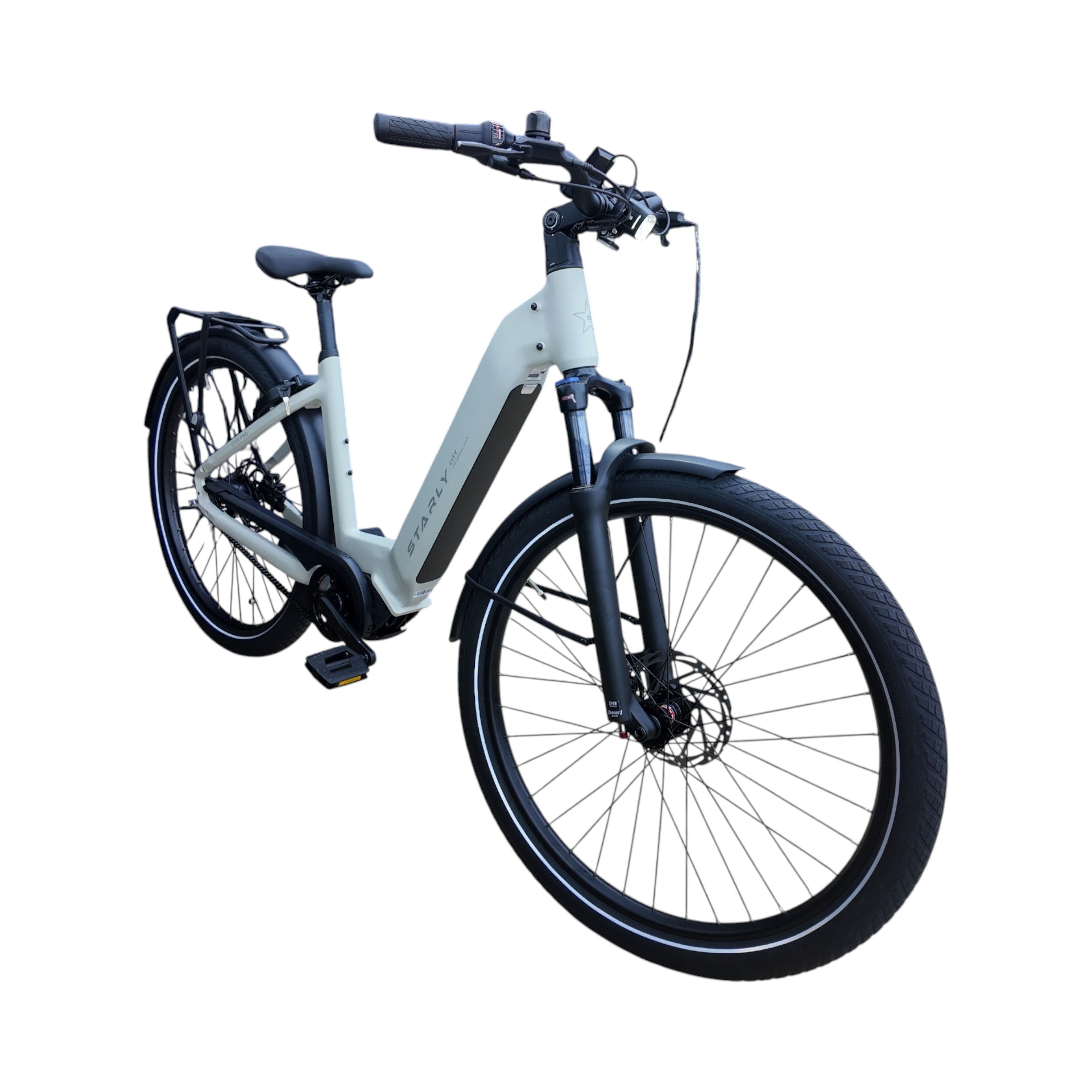 Starly City Pro Wave Gates Elektrische Fiets - Mountain Grey - 55cm - AE-trading