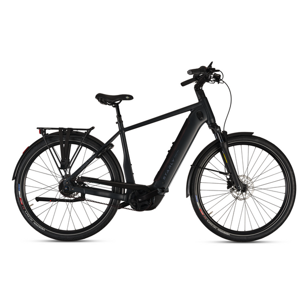 Starly Tour Pro Diamant - Carbon Black - 55cm - 600Wh - Enviolo 380 (Manueel) - AE-trading