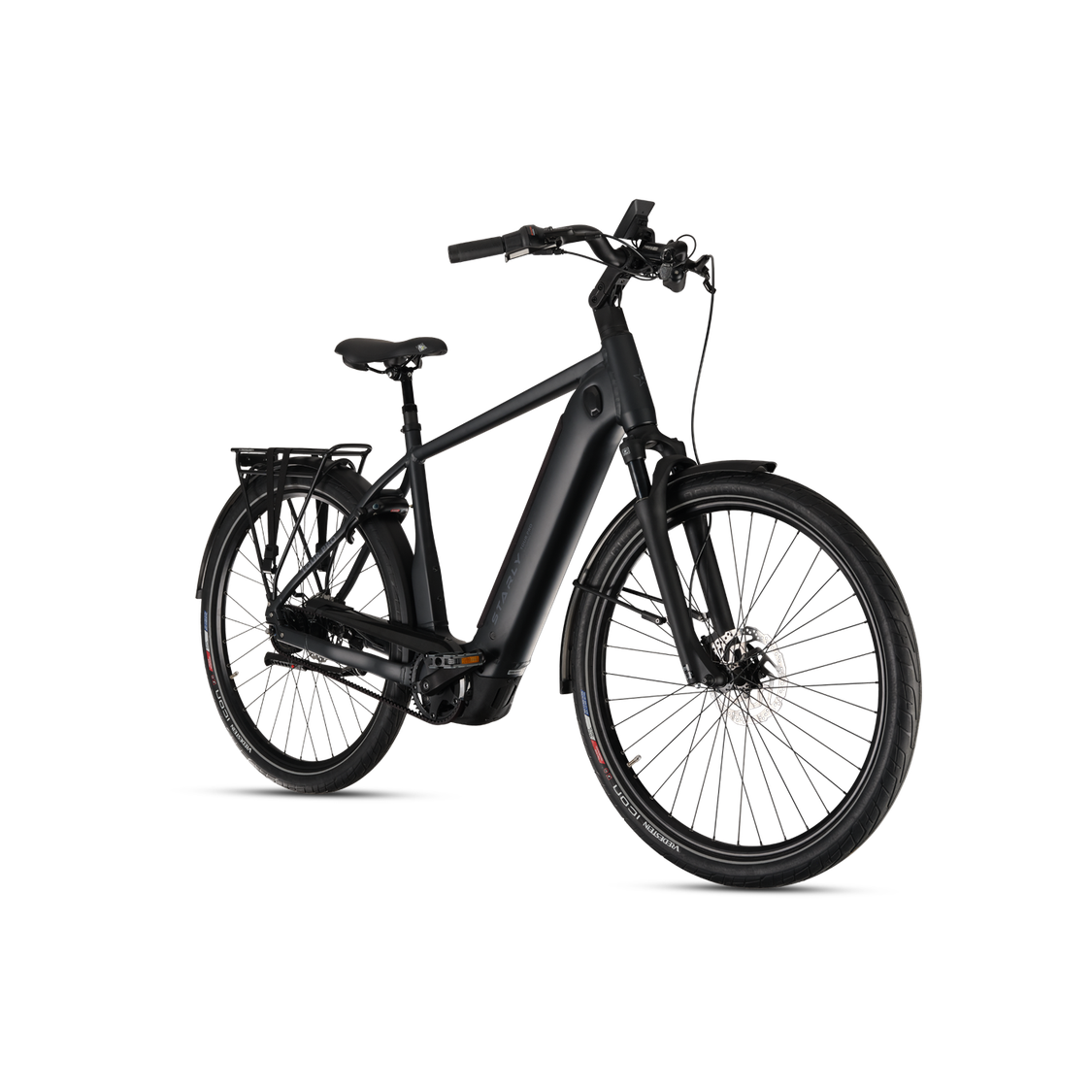 Starly Tour Pro Diamant Elektrische Fiets - Carbon Black - 55cm - 600Wh - Shimano Nexus 5 - AE-trading