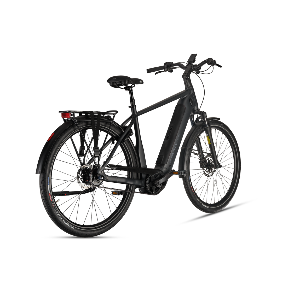 Starly Tour Pro Diamant Elektrische Fiets - Carbon Black - 60cm - 600Wh - Enviolo 380 (Automaat) - AE-trading