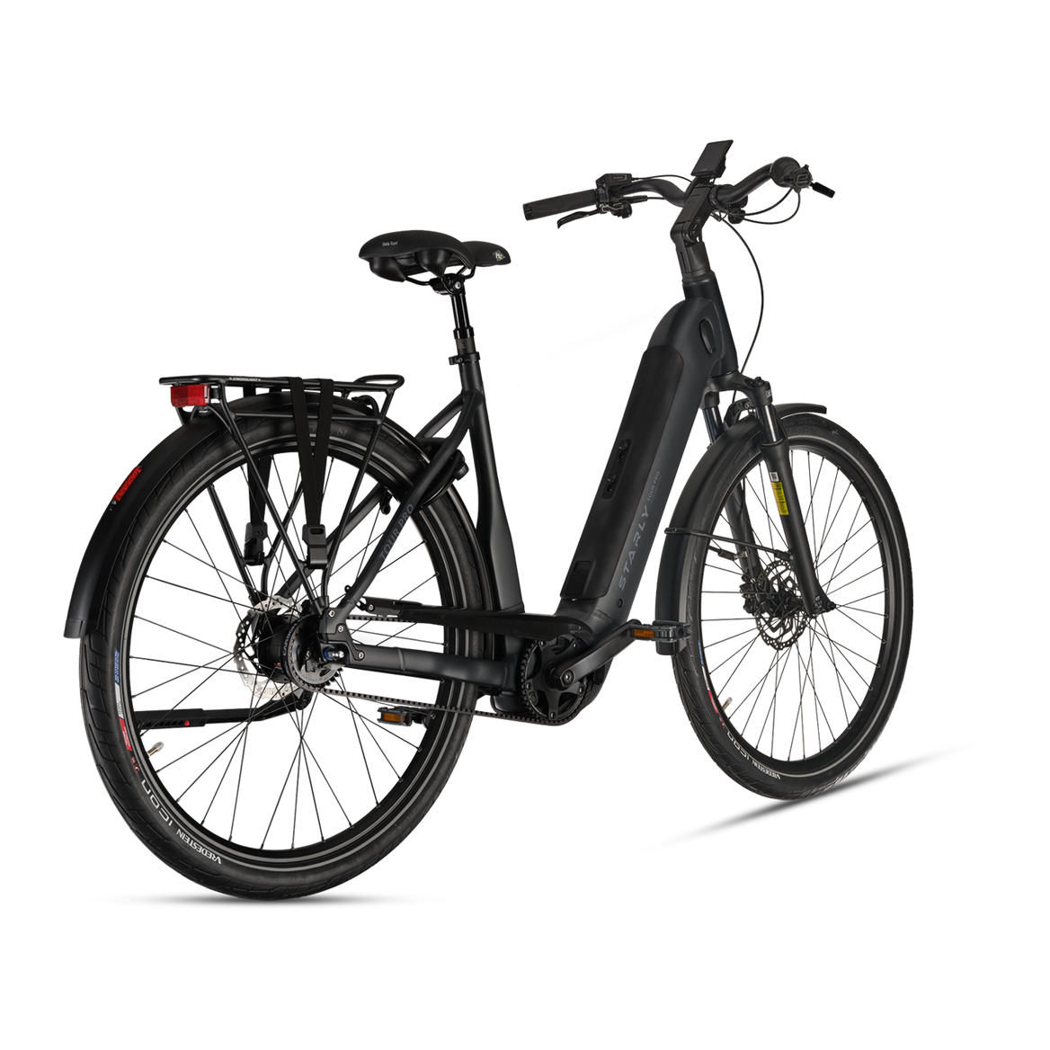 Starly Tour Pro Wave Elektrische Fiets - Carbon Black - 45cm - 600Wh - Enviolo 380 (Manueel) - AE-trading