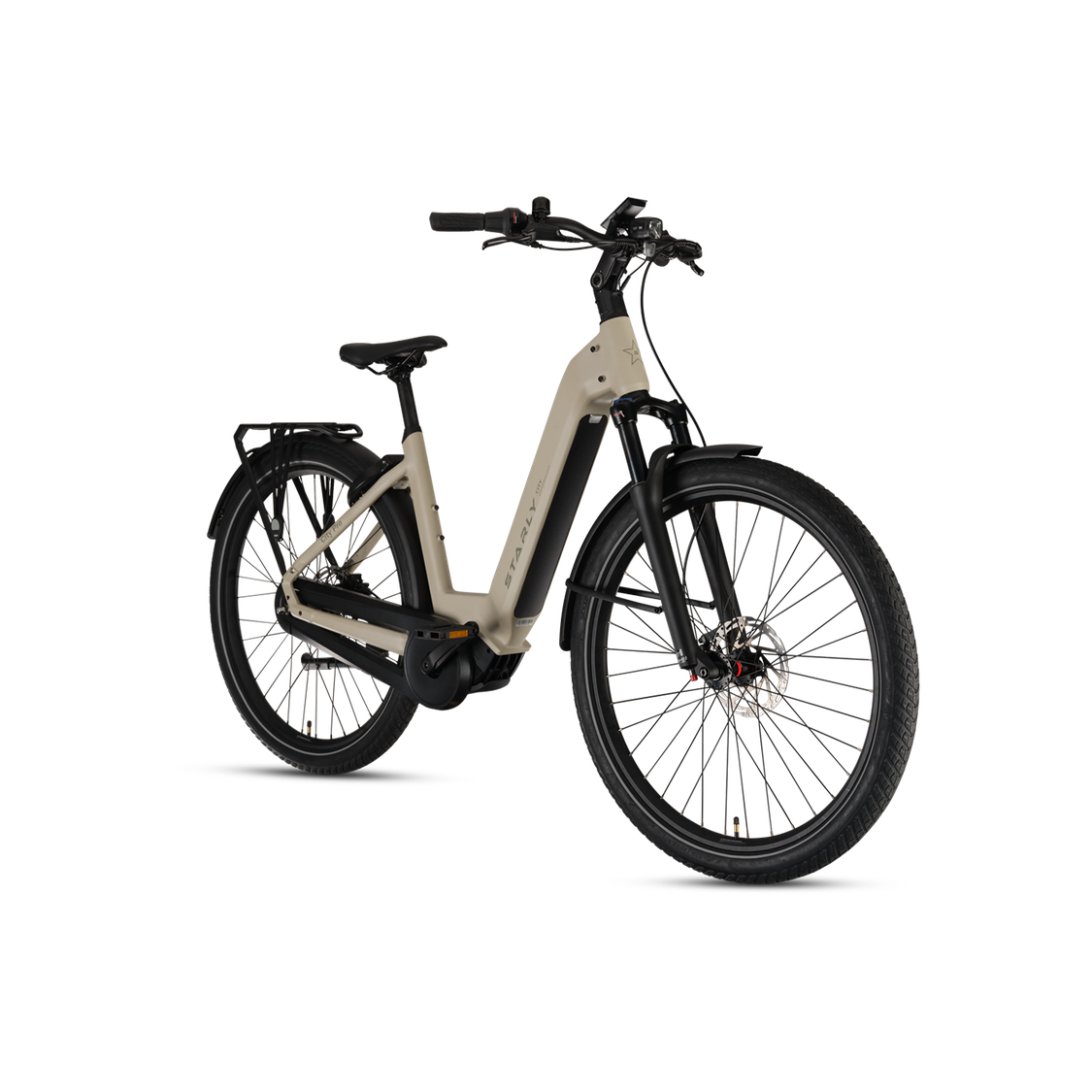 Starly city Pro Wave met Kettingkast Elektrische Fiets - Mountain Grey - 45cm - AE-trading