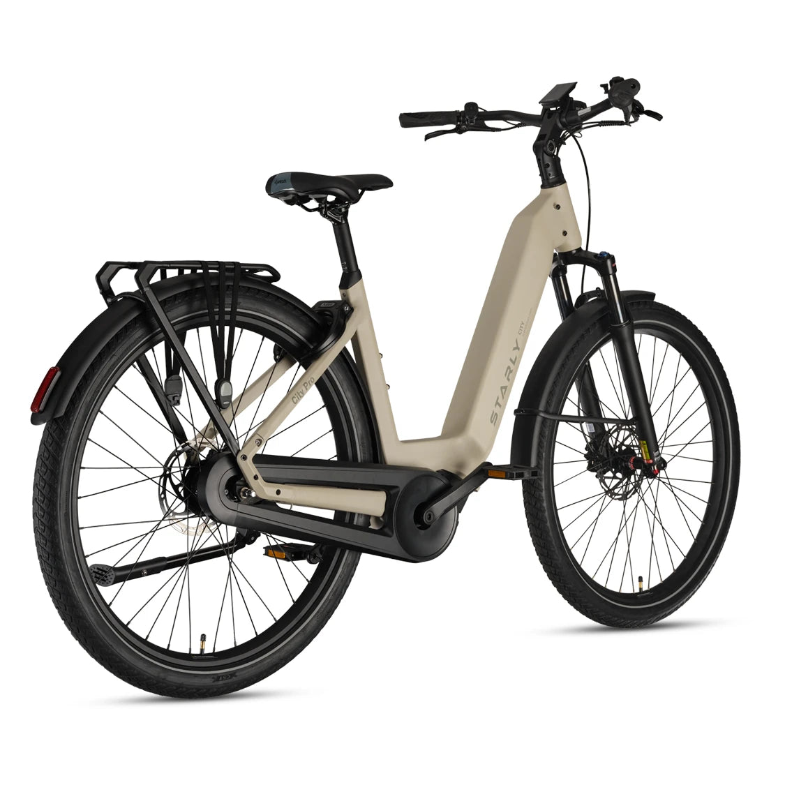 Starly city Pro Wave met Kettingkast - Mountain Grey - 45cm - AE-trading
