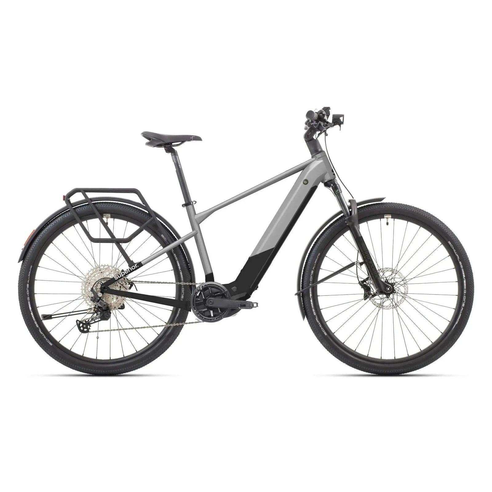 Superior eBlox 6.5 - Matte Dark Chrome / Black - 48cm - Hoge Instap - AE-trading