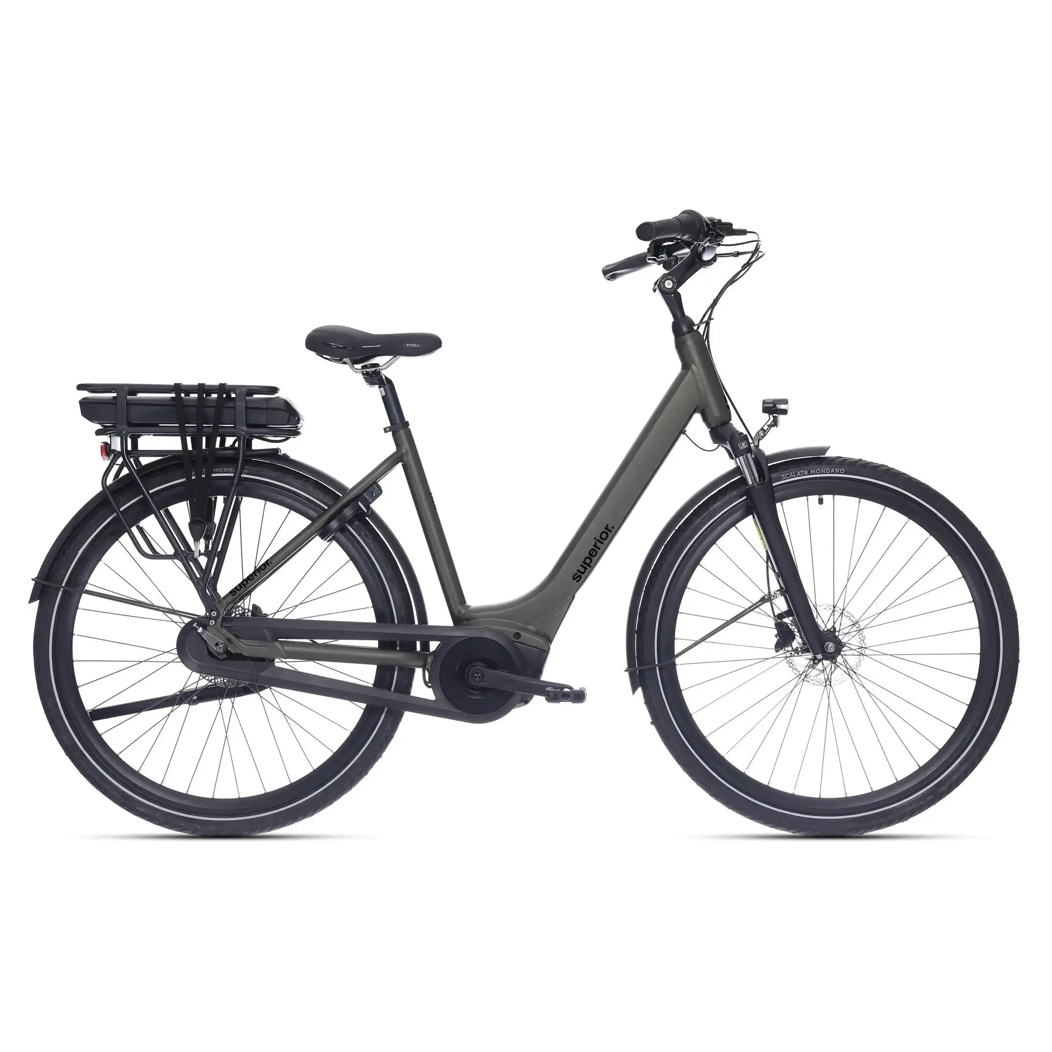 Superior eMove 6.3 - Matte Dark Green - 50cm - Lage Instap - AE-trading