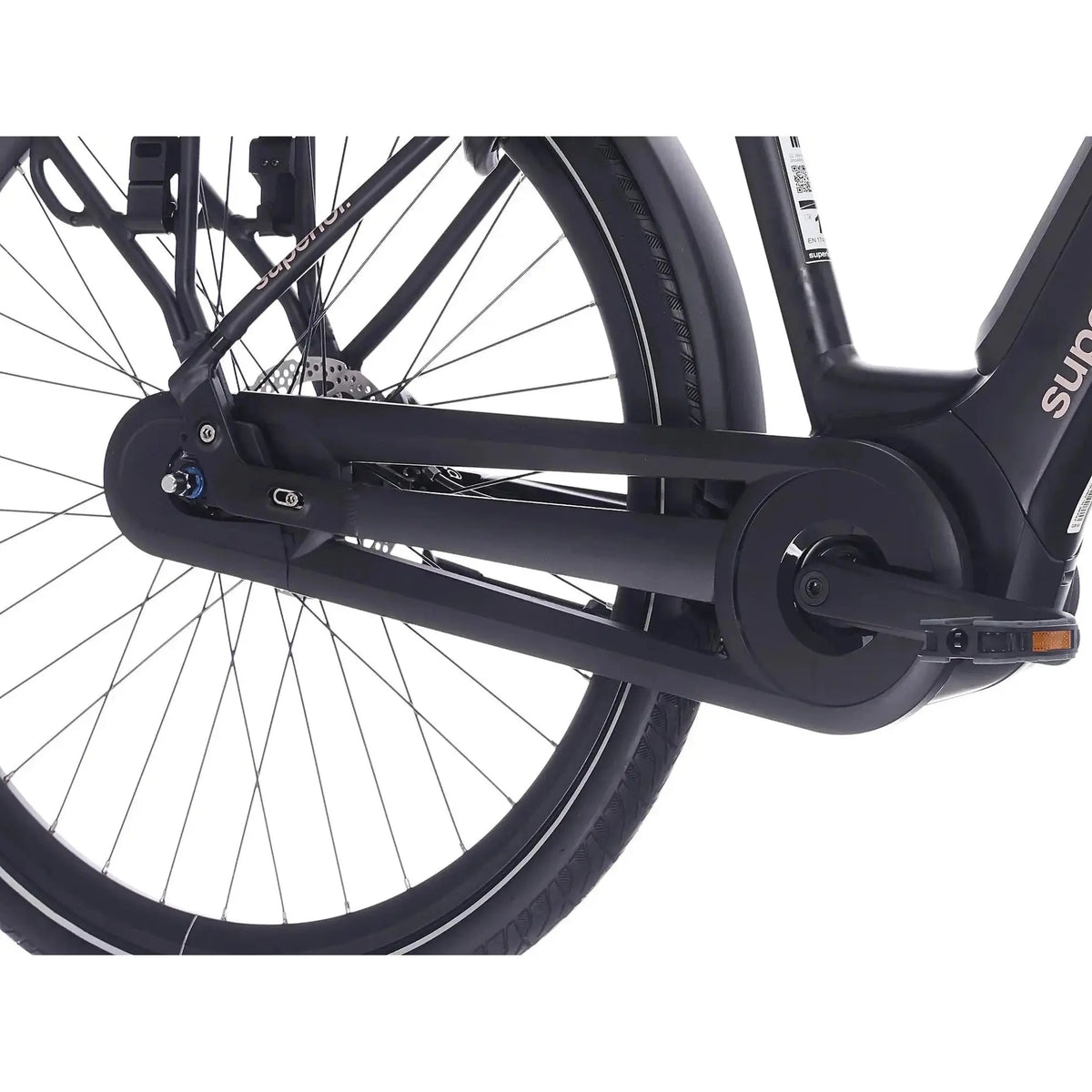 Superior eWay 5.9 - Matte Black - 54cm - Lage Instap - AE-trading