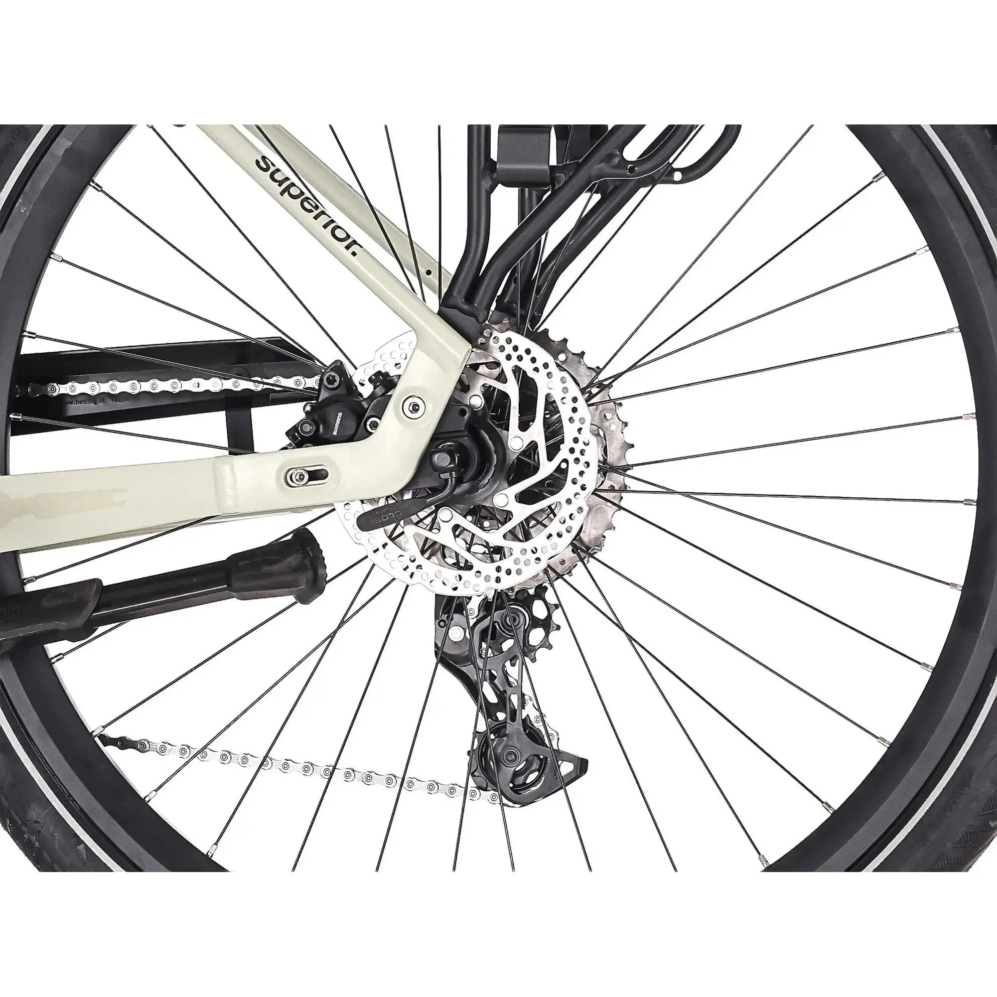 Superior eWay 6.4 - Gloss Soft Green - 54cm - Lage Instap - AE-trading