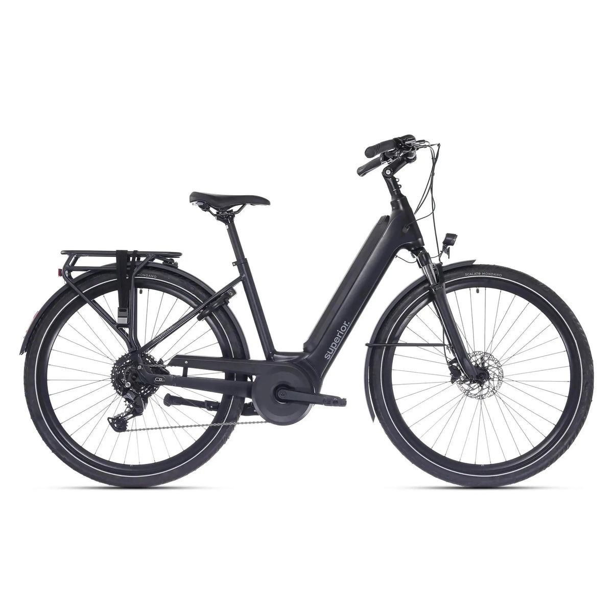 Superior eWay 6.4 - Matte Black - 54cm - Lage Instap - AE-trading