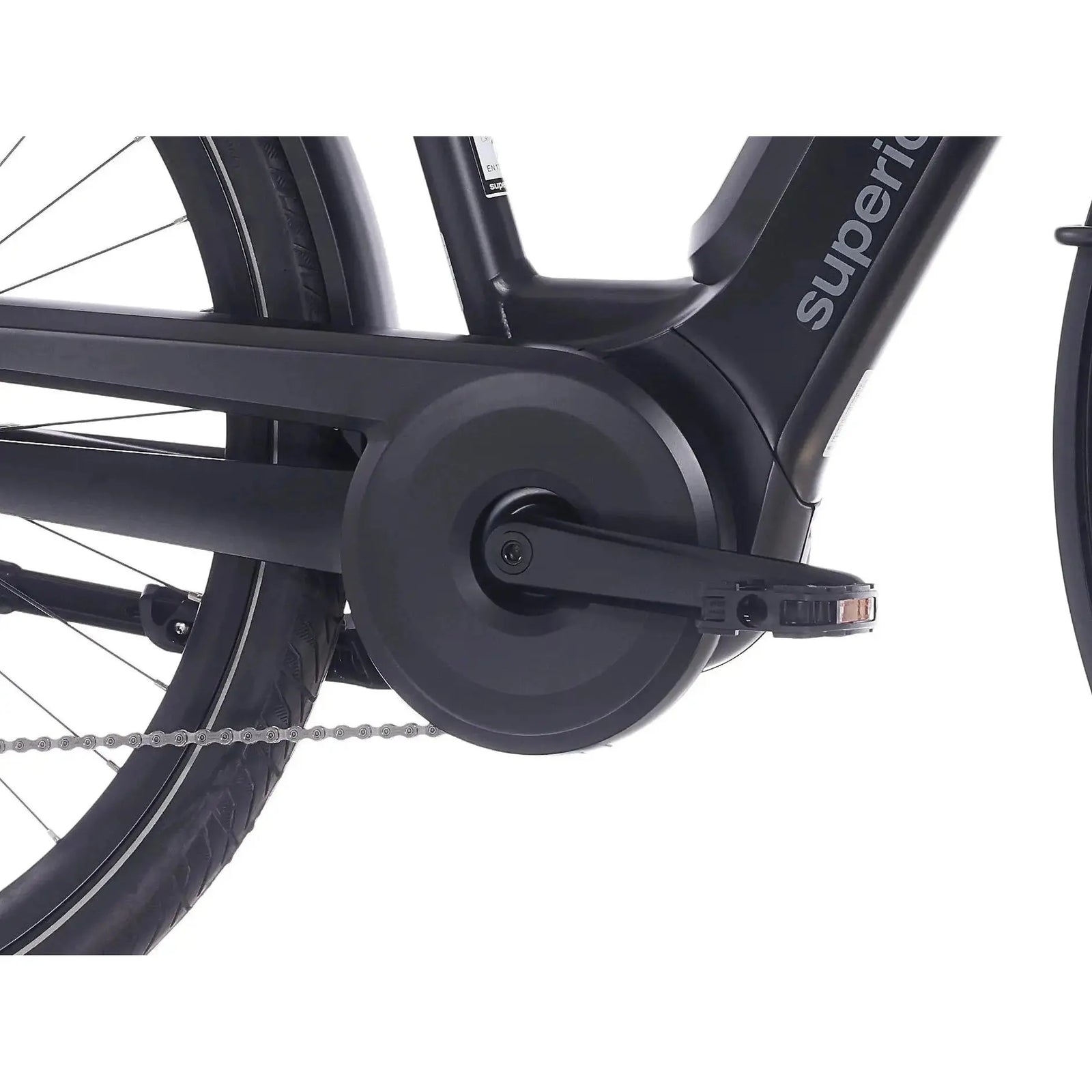 Superior eWay 6.4 - Matte Black - 54cm - Lage Instap - AE-trading