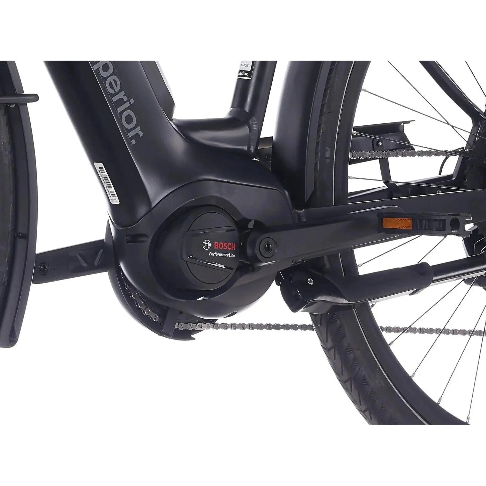 Superior eWay 6.4 - Matte Black - 54cm - Lage Instap - AE-trading