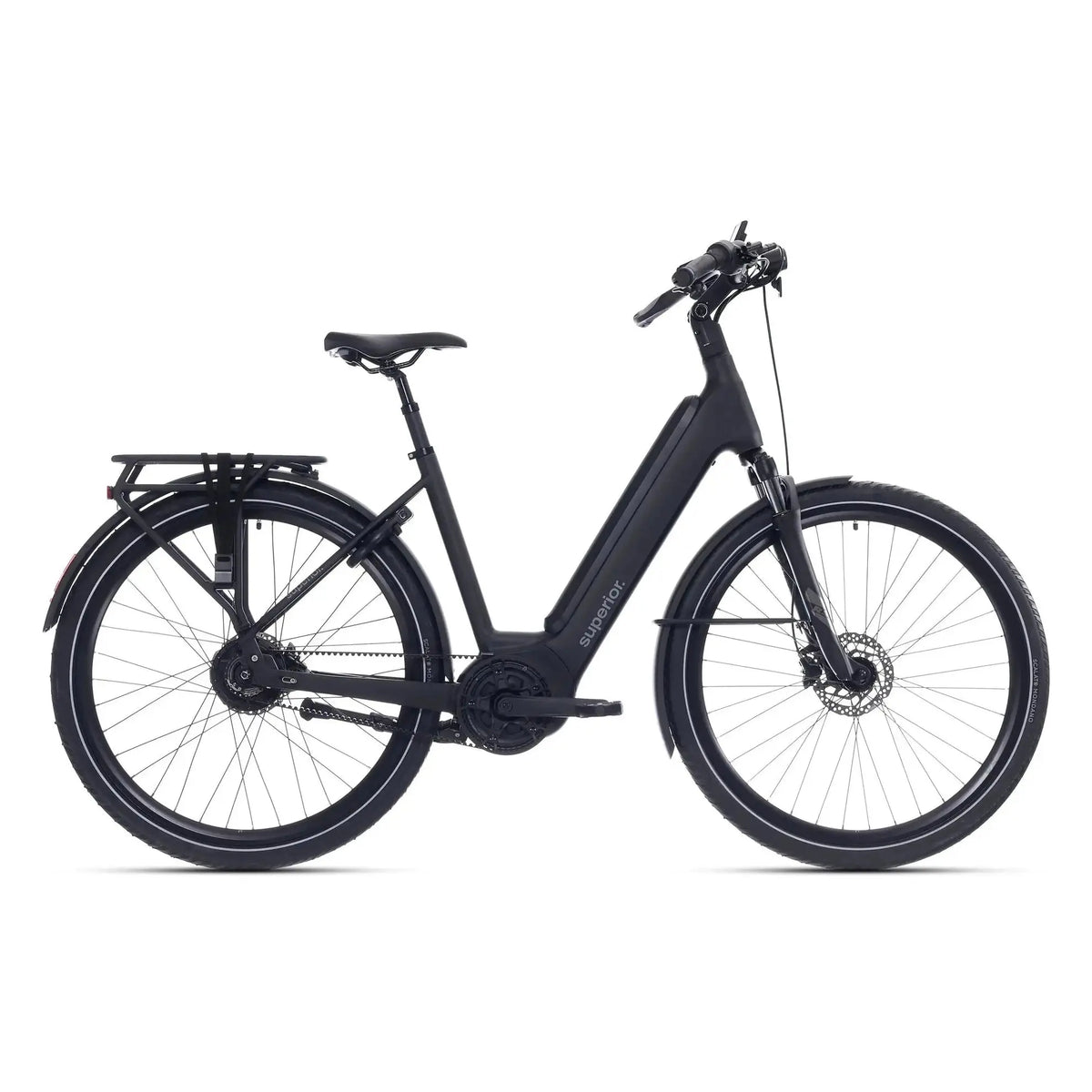 Superior eWay 6.7 - Matte Black - 54cm - Lage Instap - AE-trading