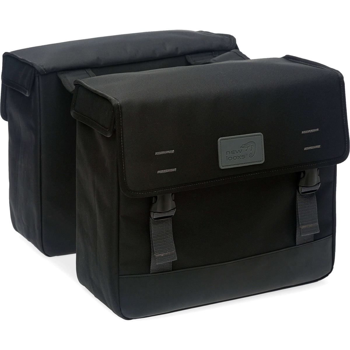 New Looxs fietstas dubbel Origin black 39L - AE-trading
