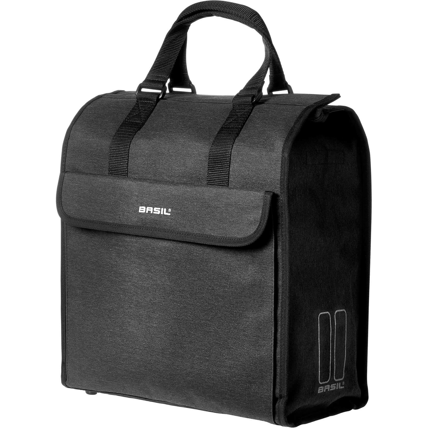 Basil shoppertas Mira zwart 18L - AE-trading