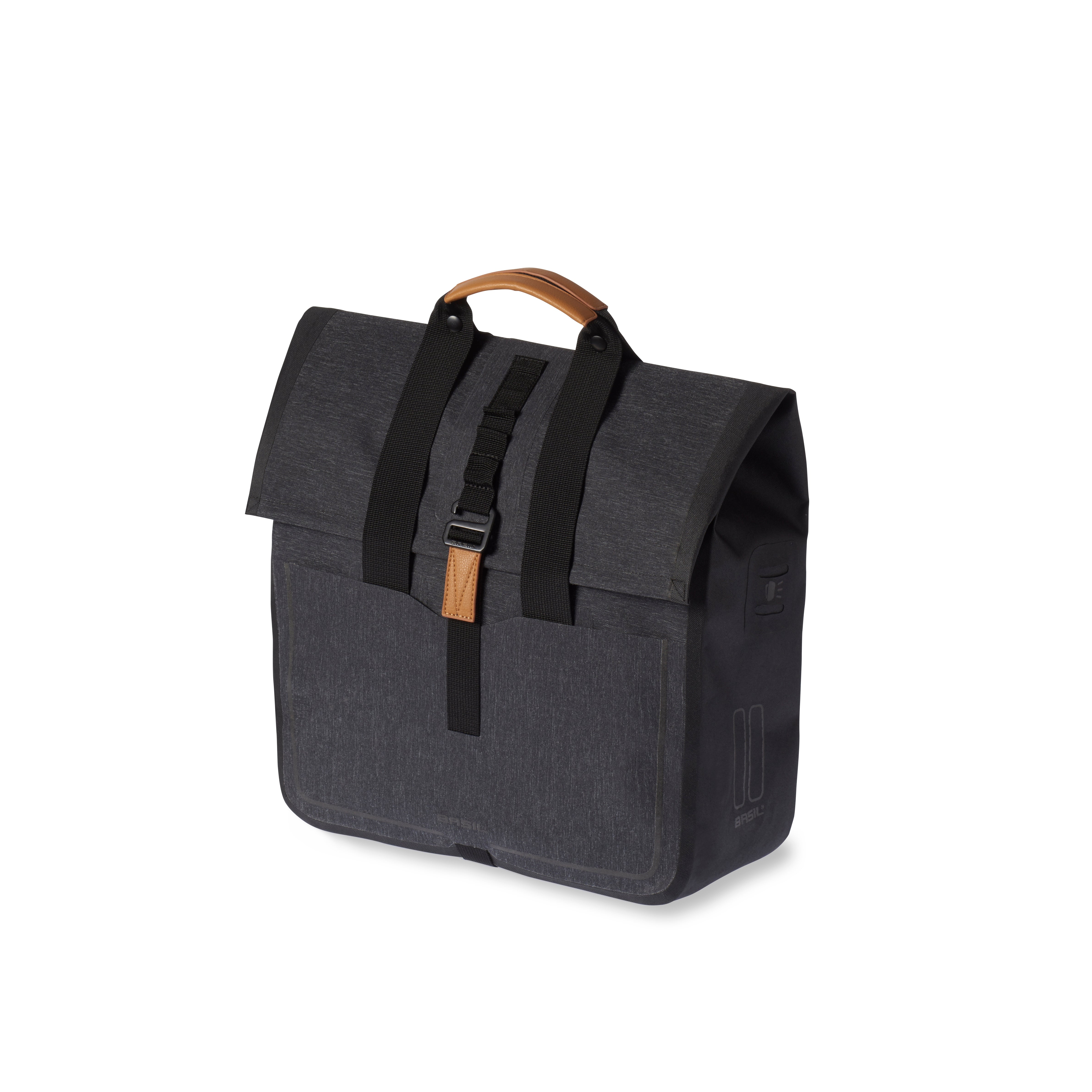 Basil shoppertas Urban dry charcoal 25L - AE-trading