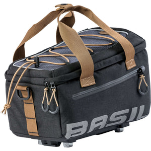 Basil dragertas Miles trunkbag grijs/zwart MIK 7L - AE-trading
