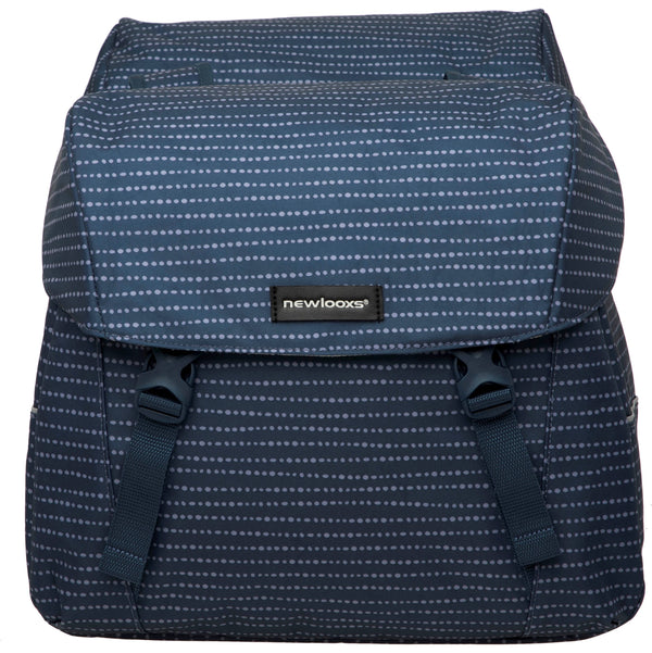 New Looxs fietstas dubbel Joli nomi blue 37L - AE-trading