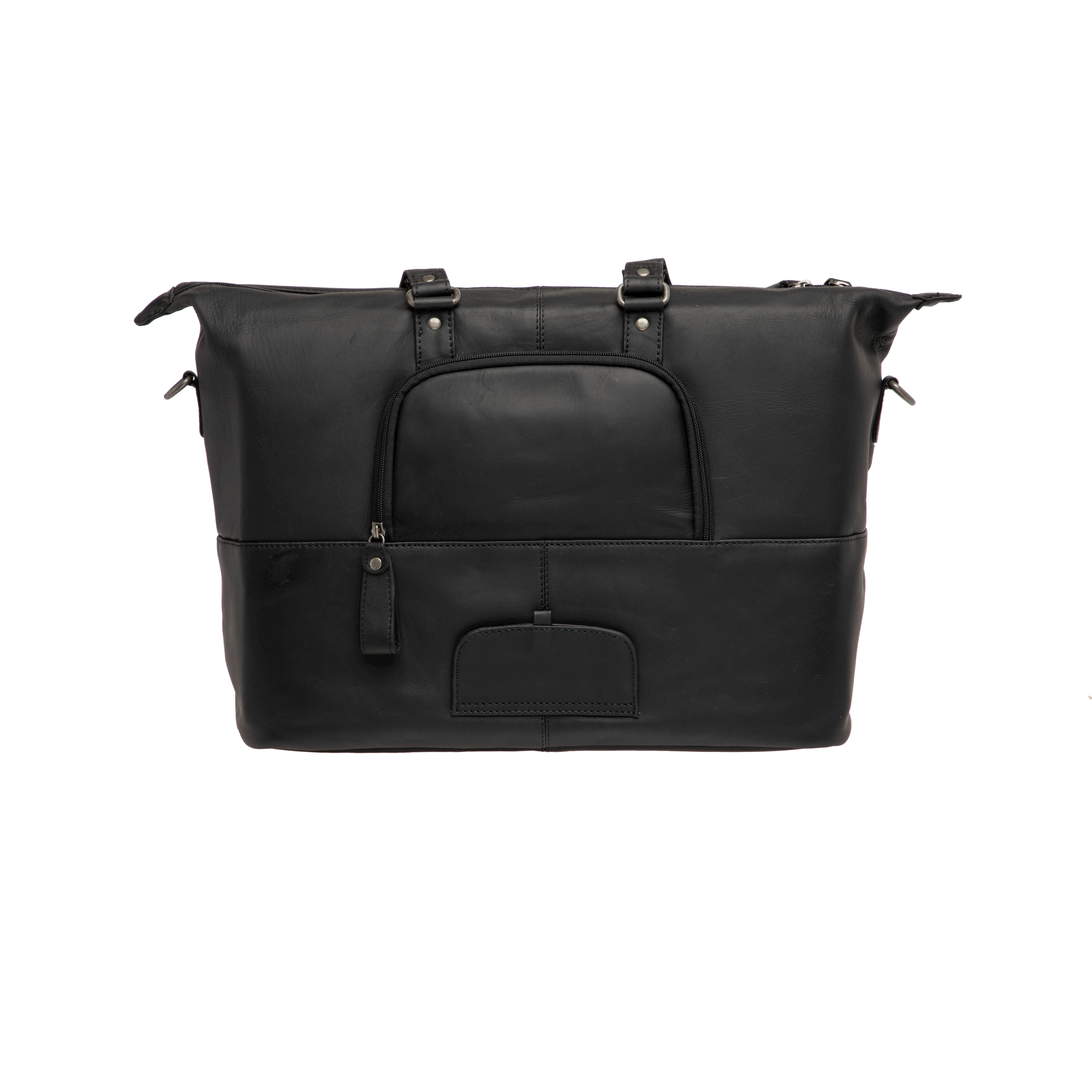 New Looxs laptoptas leer Verla zwart 21 liter - AE-trading