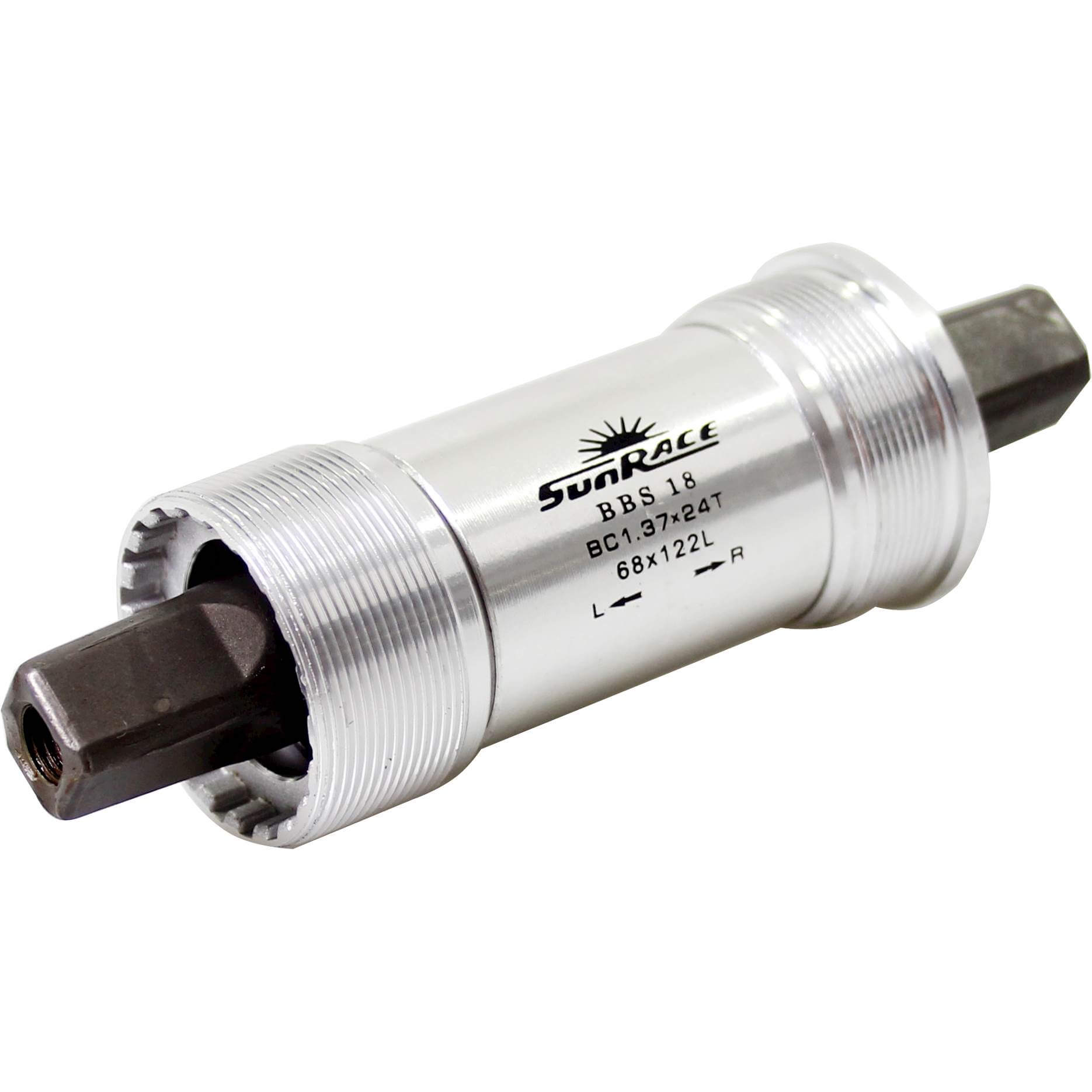 Sunrace trapas 68/122mm BSA aluminium - AE-trading