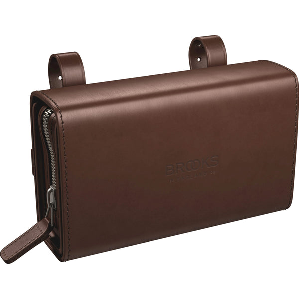 Brooks zadeltas D-Shaped 1L a. brown - AE-trading