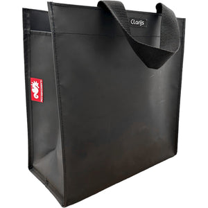 Clarijs shoppertas PVC 23L matt zwart - AE-trading
