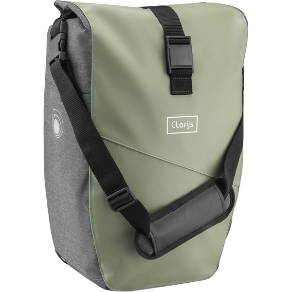Clarijs fietstas solobag 24L olijf-grijs - AE-trading