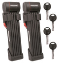 Trelock vouwslot set 2x FS 480 Cops ZF 480 X-Press Twin 100 - AE-trading