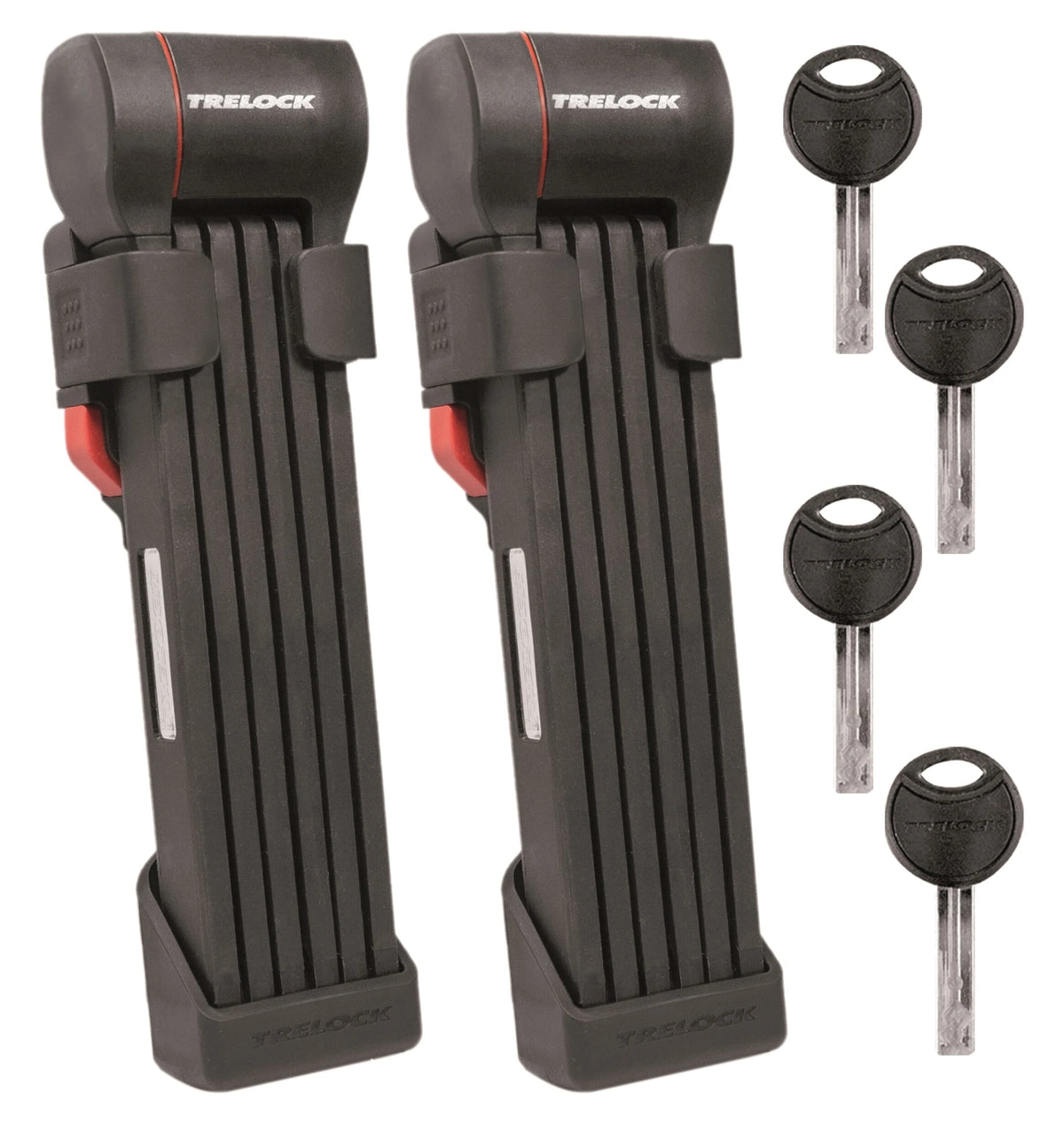 Trelock vouwslot set 2x FS 480 Cops ZF 480 X-Press Twin 100 - AE-trading