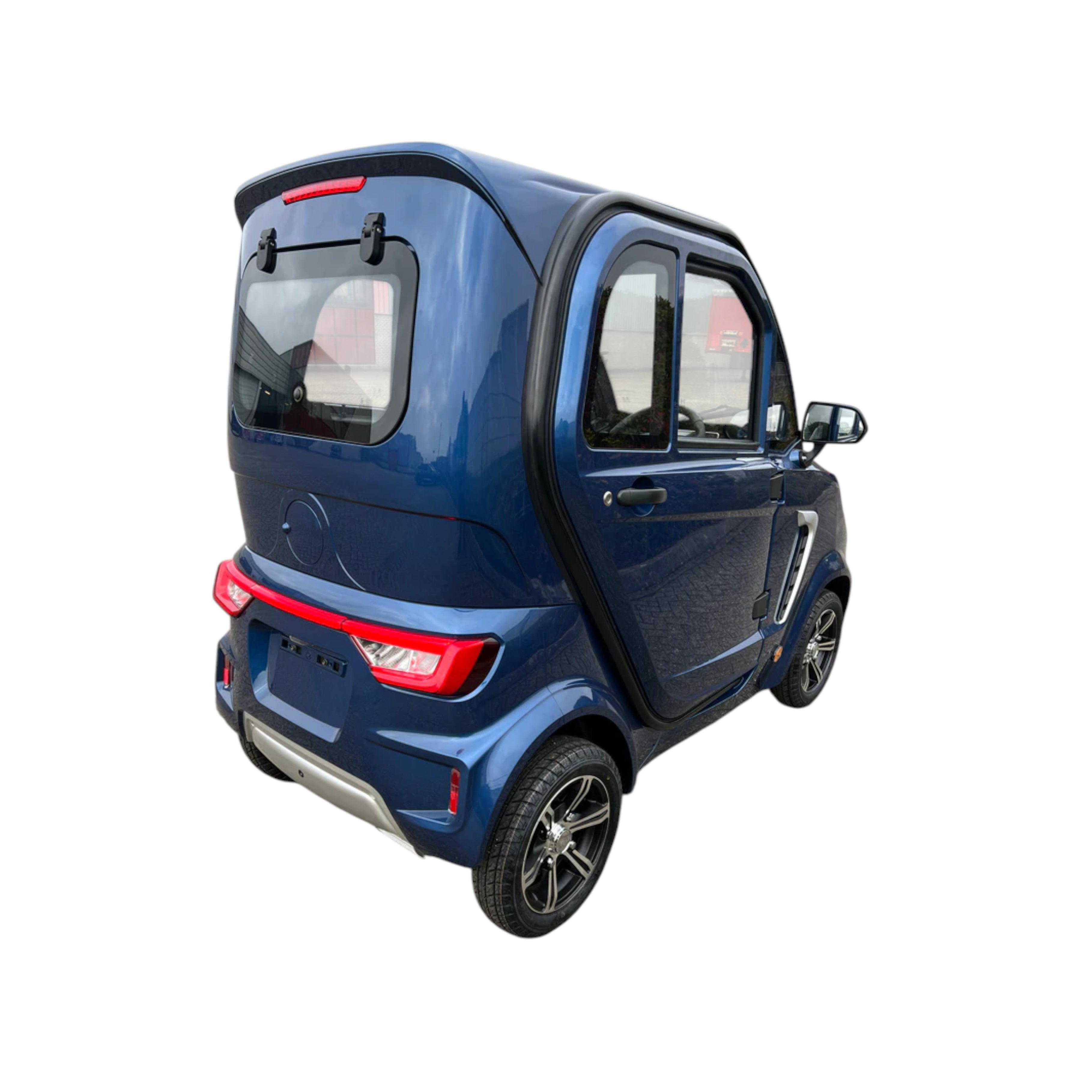 TTZ Electric invalidevoertuig 2.0 - Blauw - Elektrische invalide wagen rijbewijs vrij - 45 km/u - Canta auto - AE-trading