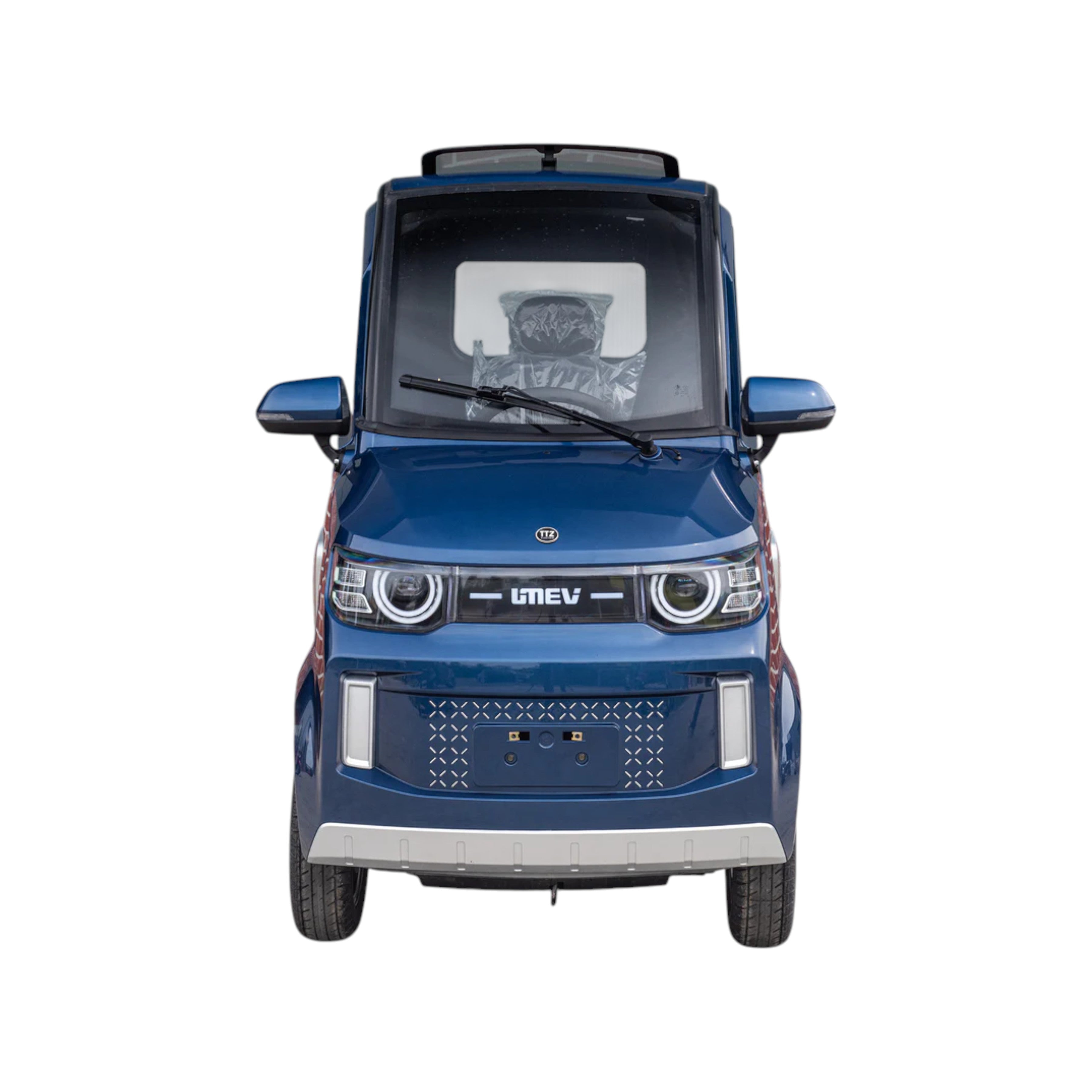 TTZ Electric invalidevoertuig 2.0 - Blauw - Elektrische invalide wagen rijbewijs vrij - 45 km/u - Canta auto - AE-trading