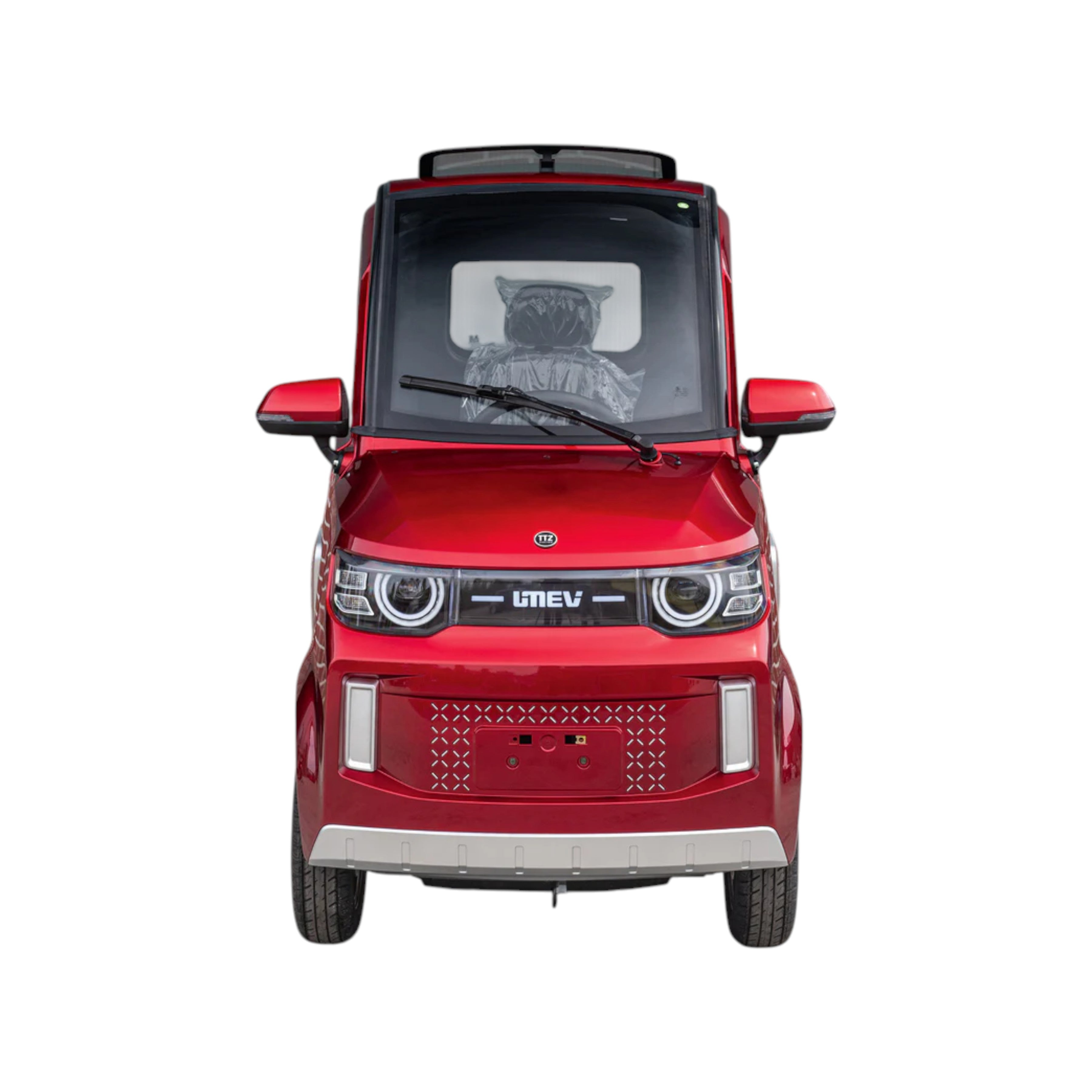 TTZ Electric invalidevoertuig 2.0 - Rood - Elektrische invalide wagen rijbewijs vrij - 45 km/u - Canta auto - AE-trading