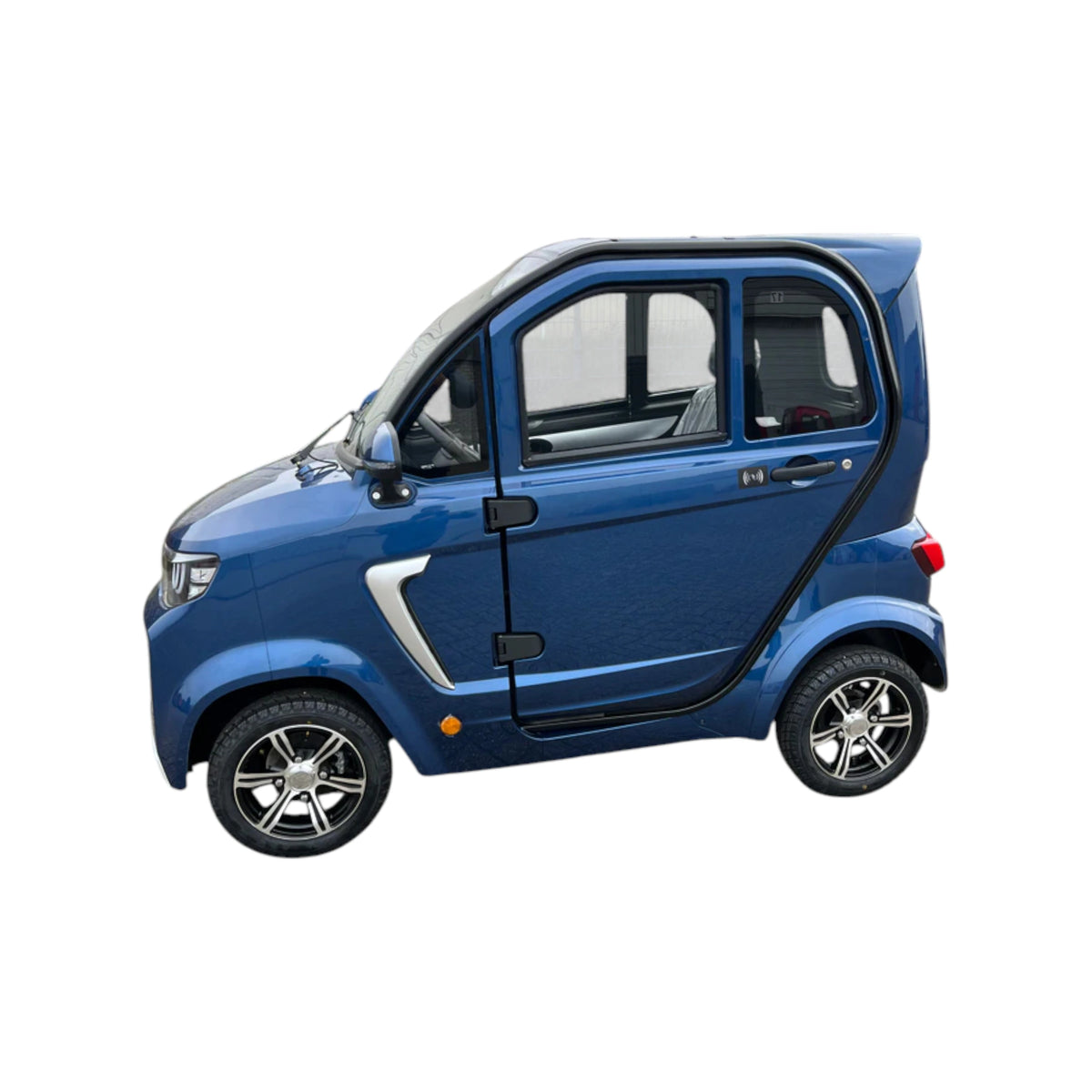 TTZ Electric invalidevoertuig 2.0 - Blauw - Elektrische invalide wagen rijbewijs vrij - 45 km/u - Canta auto - AE-trading
