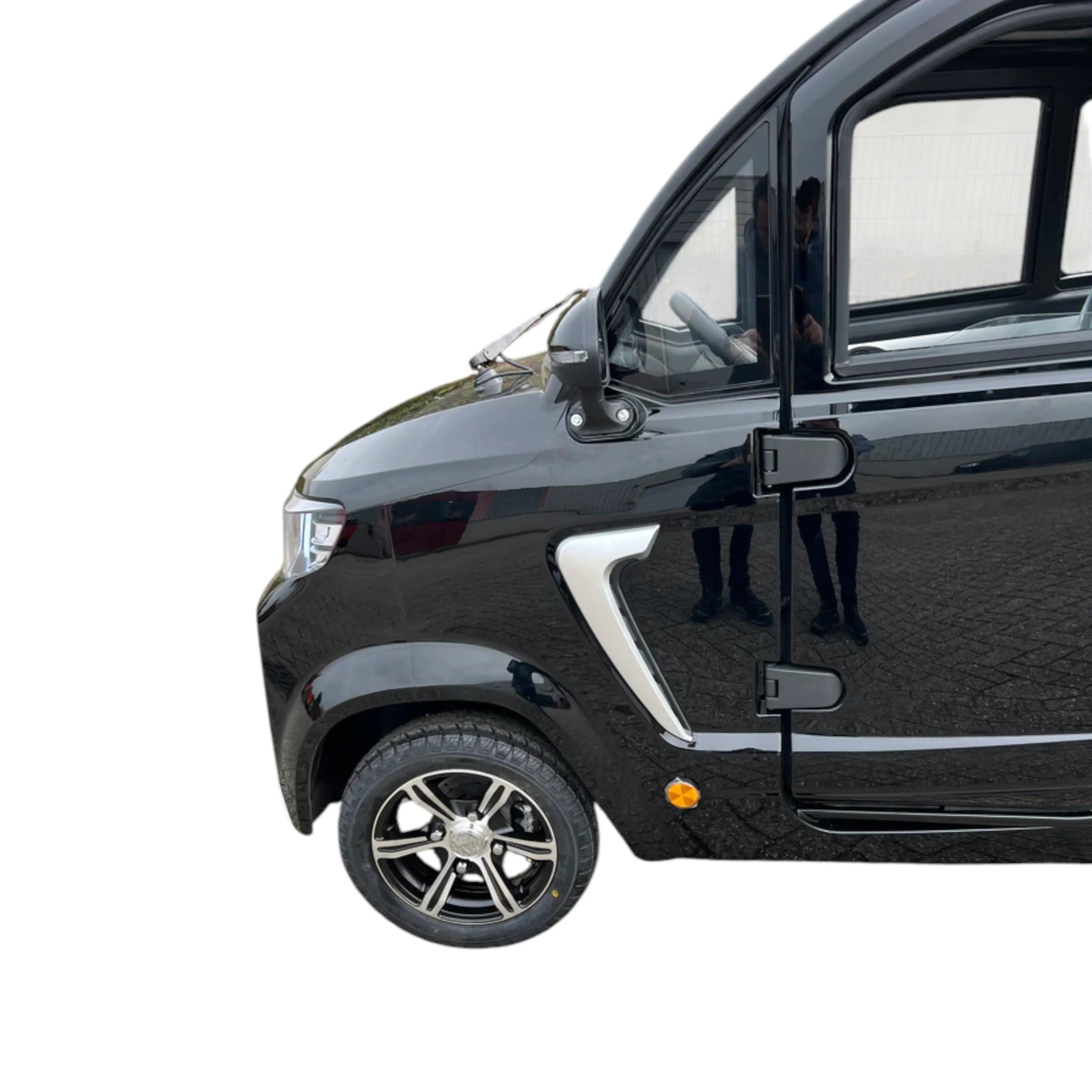 TTZ Electric invalidevoertuig 2.0 - Donkergroen - Elektrische invalide wagen rijbewijs vrij - 45 km/u - Canta auto - AE-trading